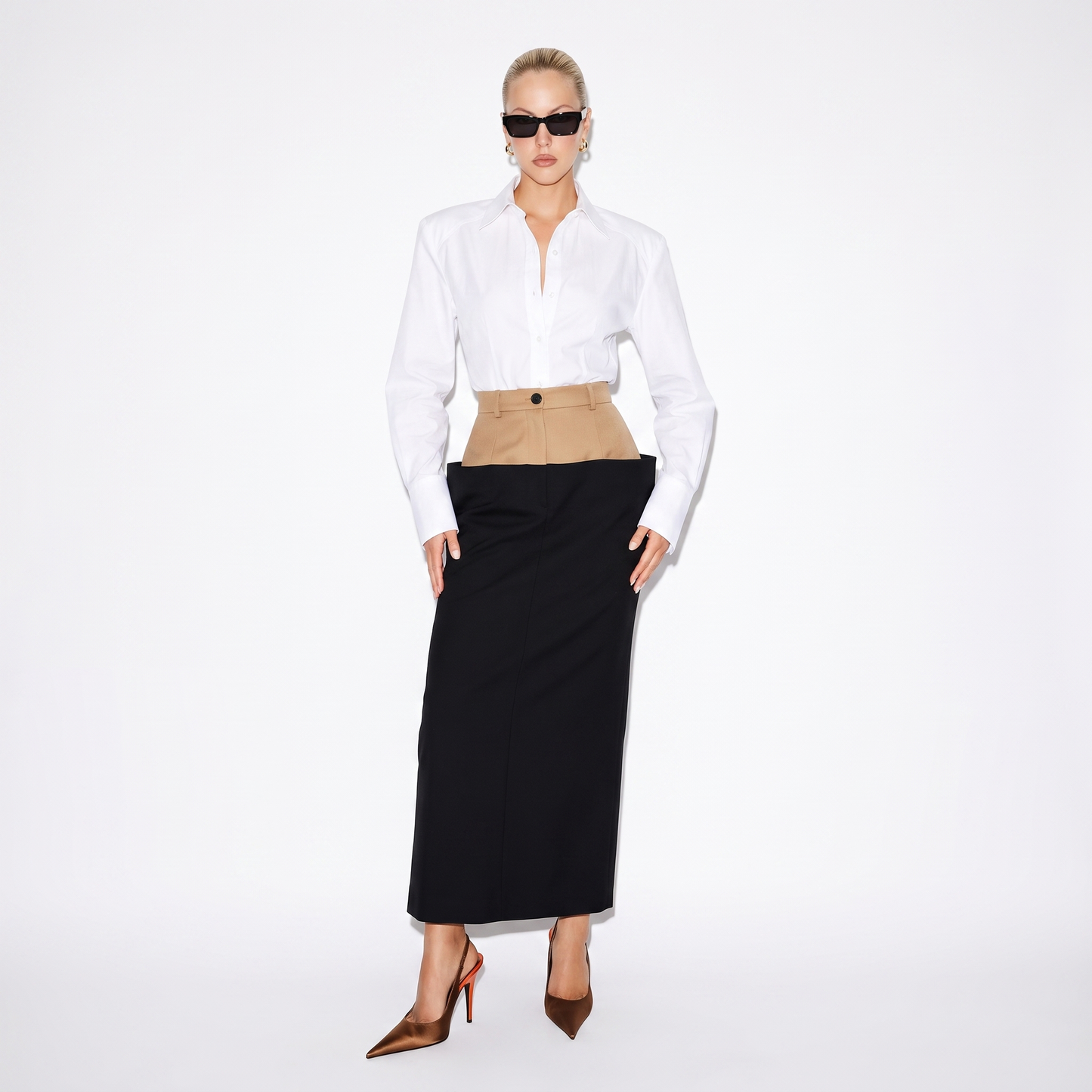 BRANDY DOUBLE LAYERED SKIRT