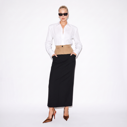 BRANDY DOUBLE LAYERED SKIRT
