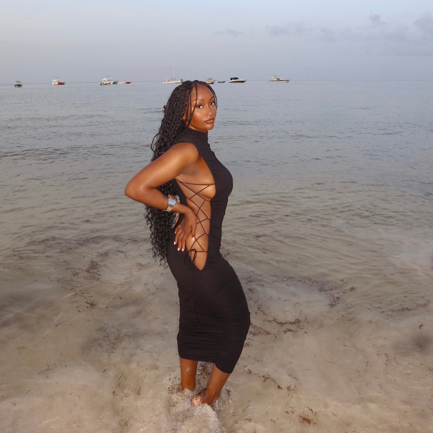 EMMIE MIDI DRESS